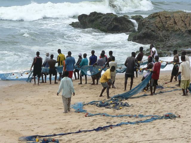 La vie autour de Busua